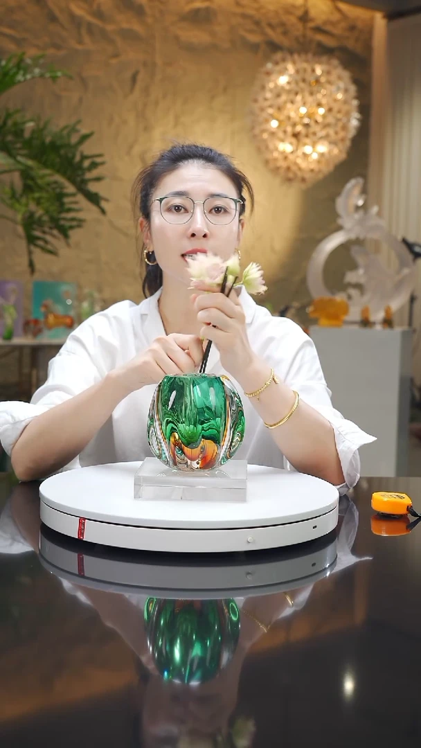 瓷片福利琥珀绿香薰瓶