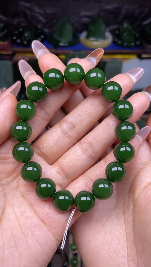 颈饰未镶嵌和田玉手串卡12