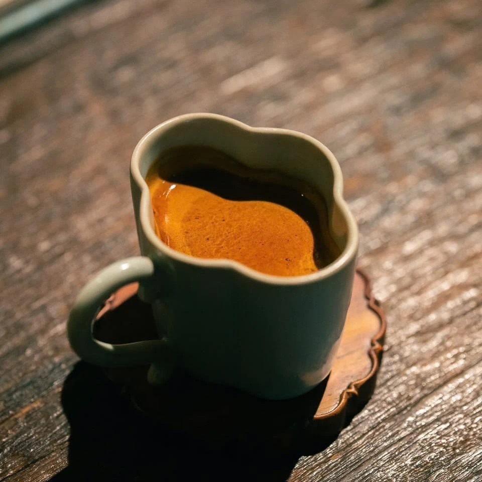 三平二满x飲古观青丨浓缩咖啡杯 容量200ML 景德镇茶具