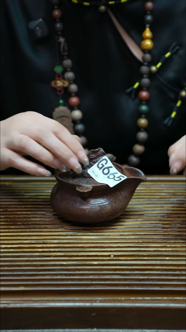 万古烧粗陶手工茶具