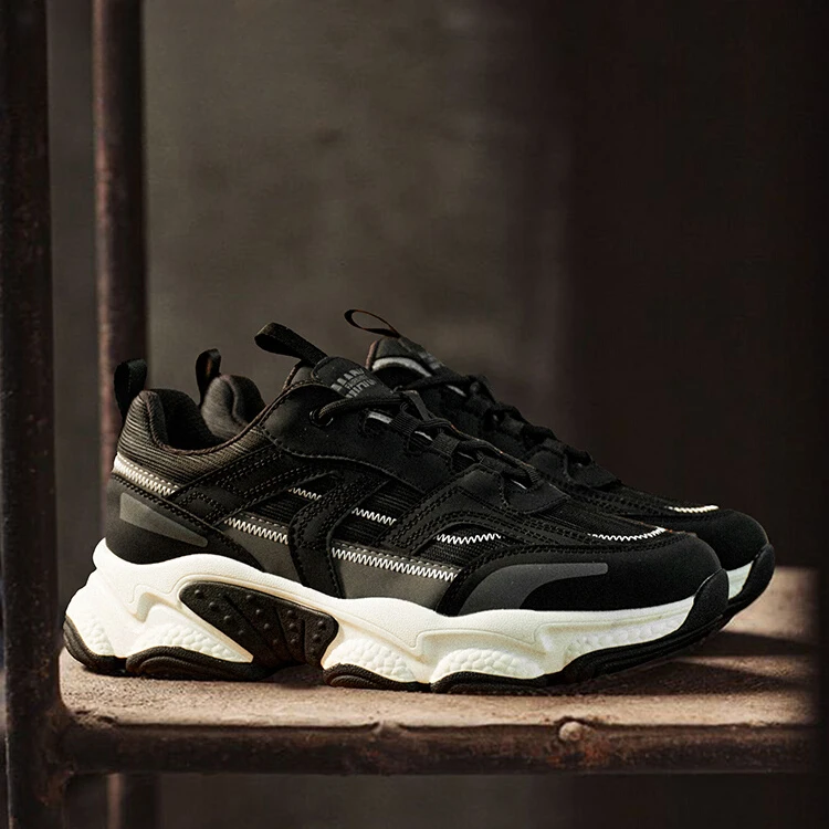 法莎尼亚韩版增高老爹鞋透气2025新款老爹鞋男增高鞋厚底运动鞋男