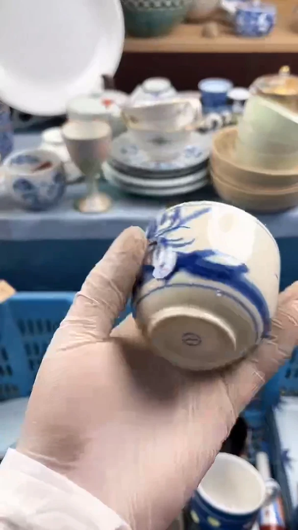 瓷片李英哥瓷器满19.9包邮