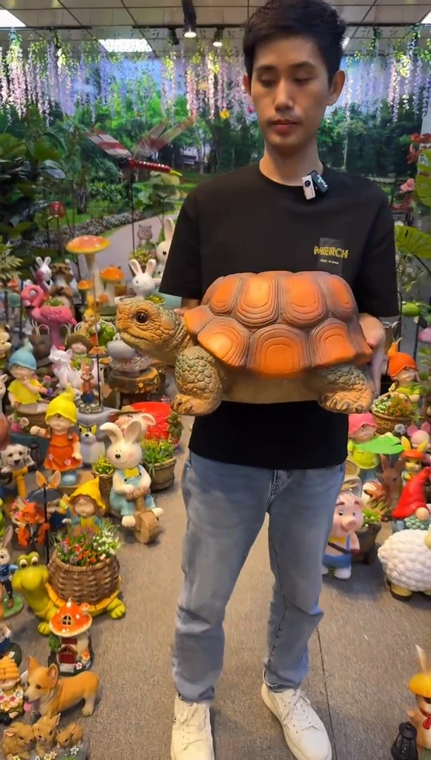 无花朵花园庭院摆件&00&