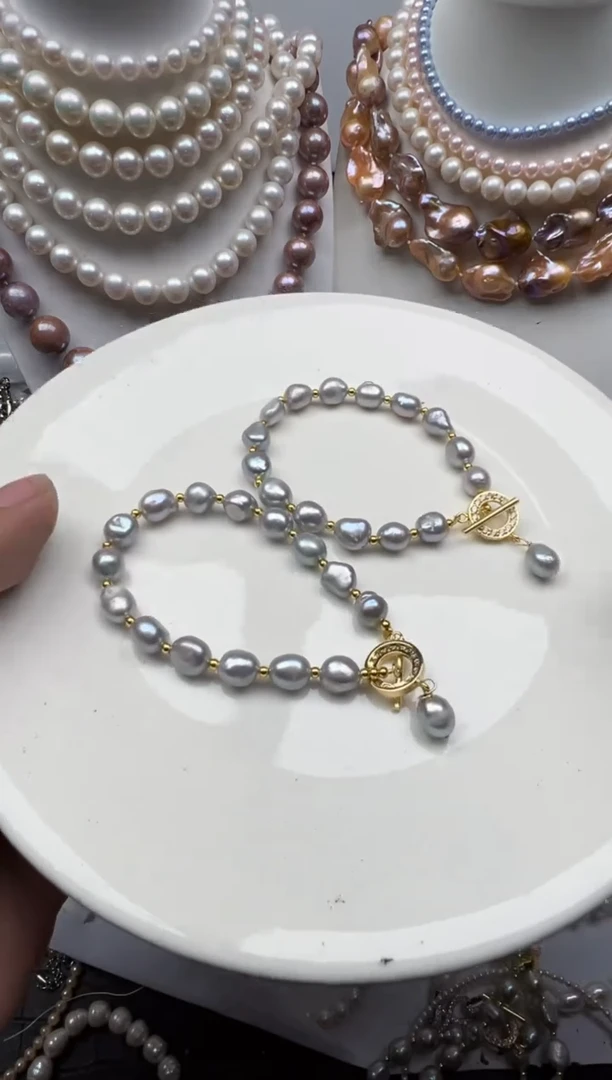 【闪购商品】淡水珍珠颈饰未镶嵌1