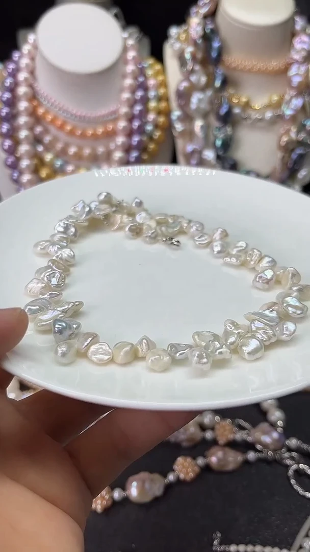 颈饰未镶嵌淡水珍珠多人