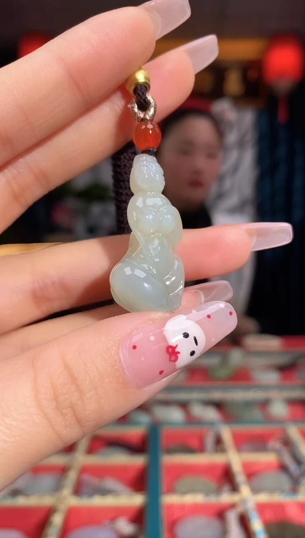 【闪购商品】和田玉颈饰未镶嵌玉美人