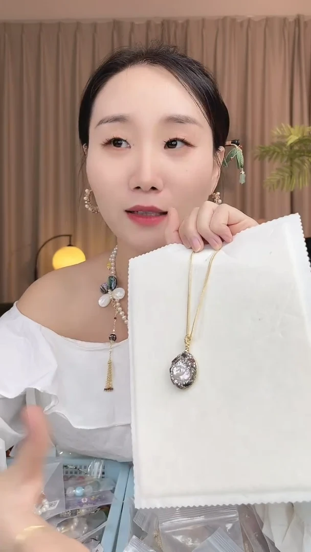 颈饰未镶嵌淡水珍珠彩色大巴项链