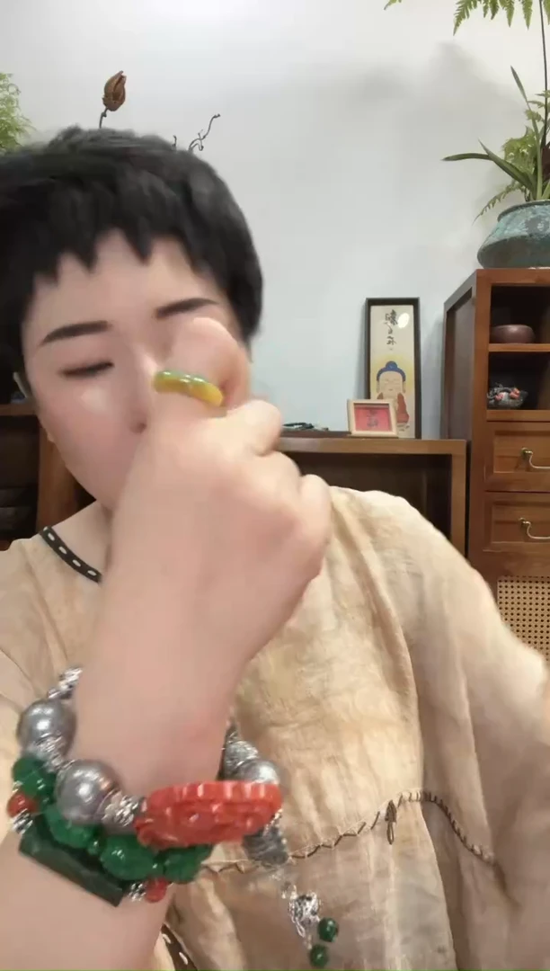 翡翠未镶嵌颈饰717