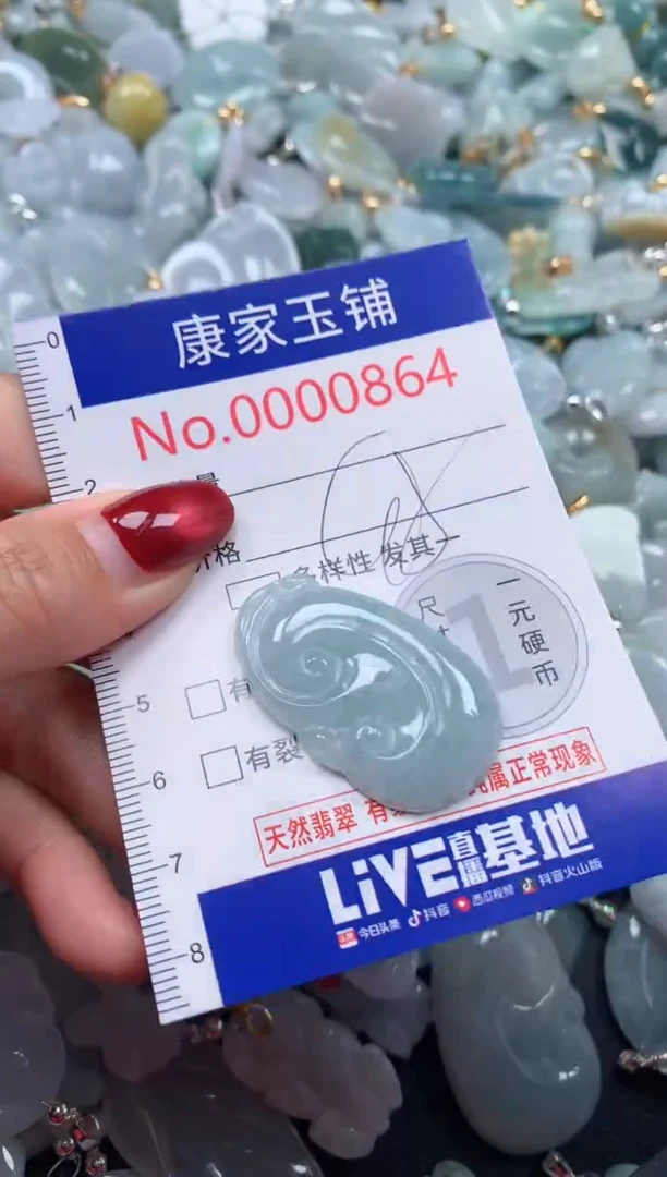 颈饰未镶嵌翡翠864