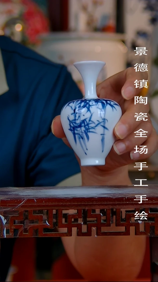 摆件景德镇陶瓷 全场手工手绘