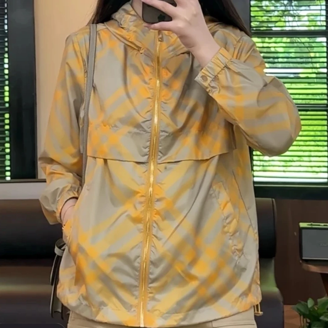 夏季新款明星同款时尚男女挺宽防晒衣休闲时尚遮阳外套气质登山服