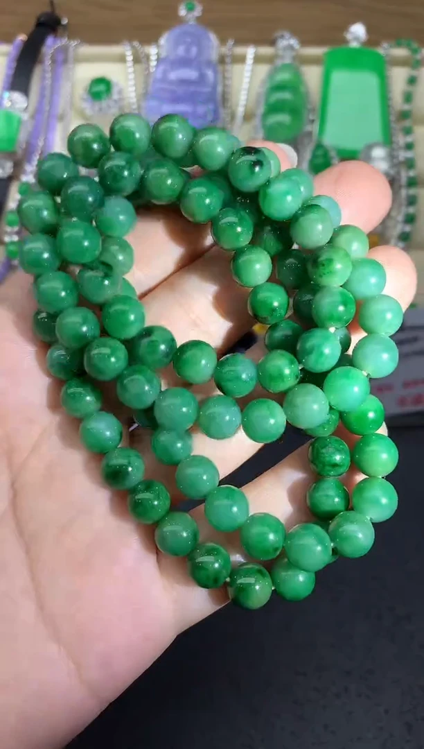 未镶嵌手链翡翠271-中国好珍宝