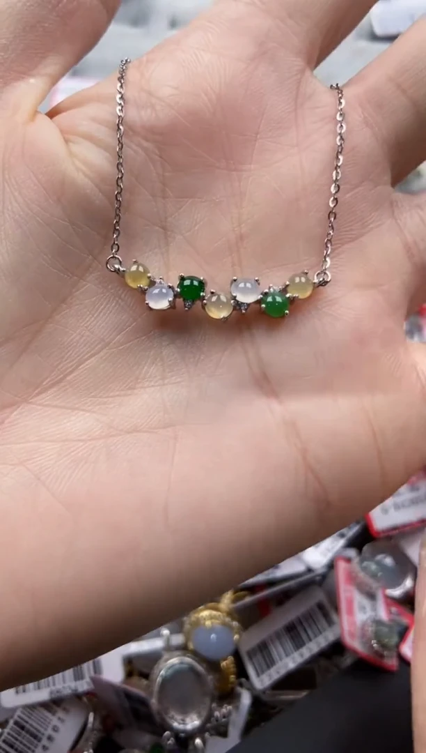 翡翠戒指银S925镶嵌10000-------1