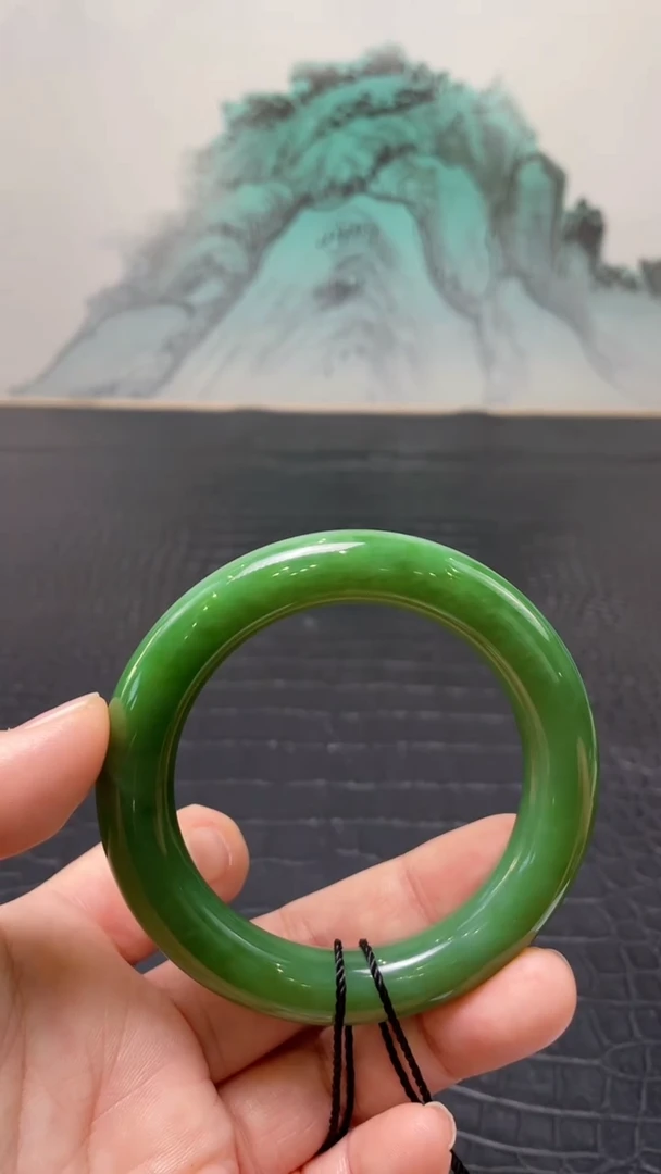 未镶嵌手镯和田玉（碧玉）快**情54+