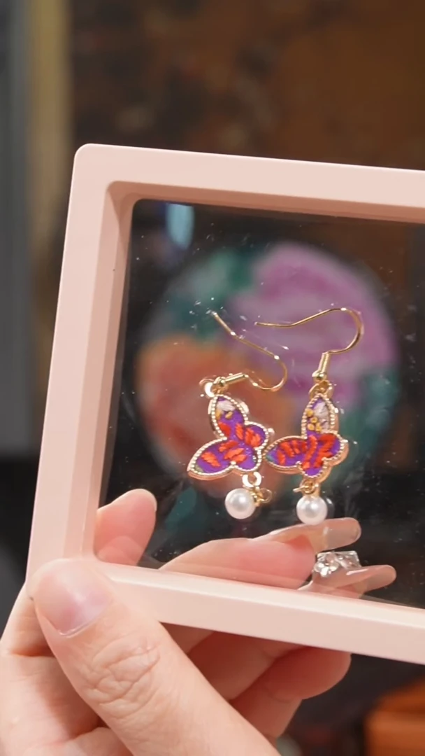 刺绣非遗小发夹非遗