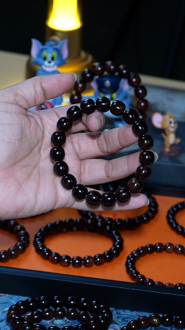 手串/手链黄花梨/降香黄檀【MOYU】海南黄花梨 11*11.5文玩潮款手串