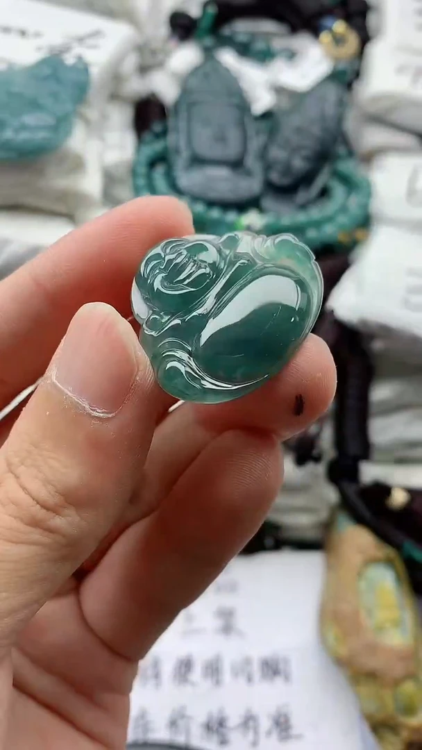 翡翠未镶嵌颈饰555555555555