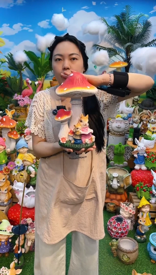 花园庭院摆件&00&