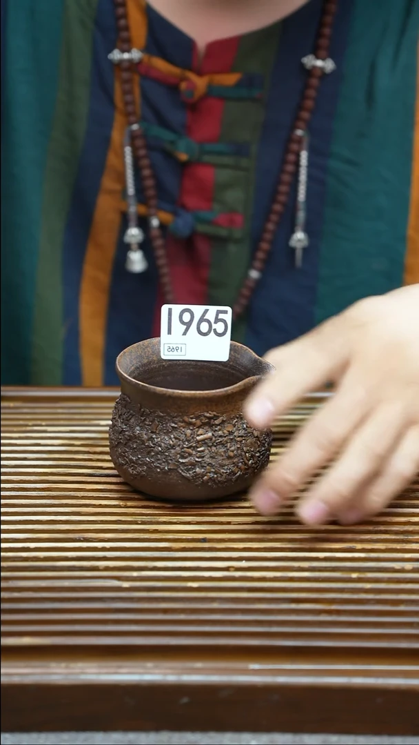 万古烧粗陶手工茶具