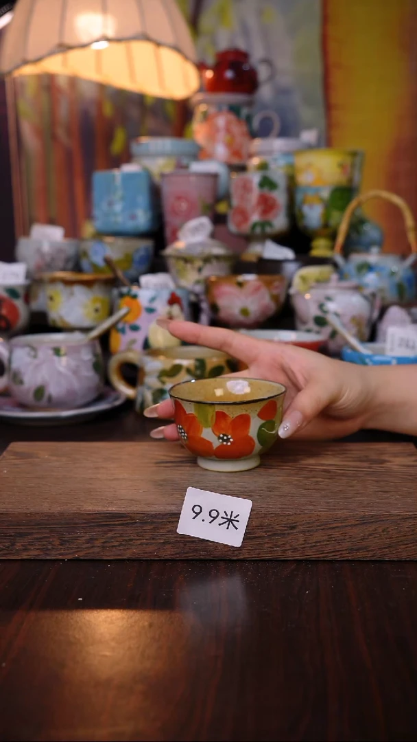 杯子泥垚手作 景德镇手工手绘陶瓷器物