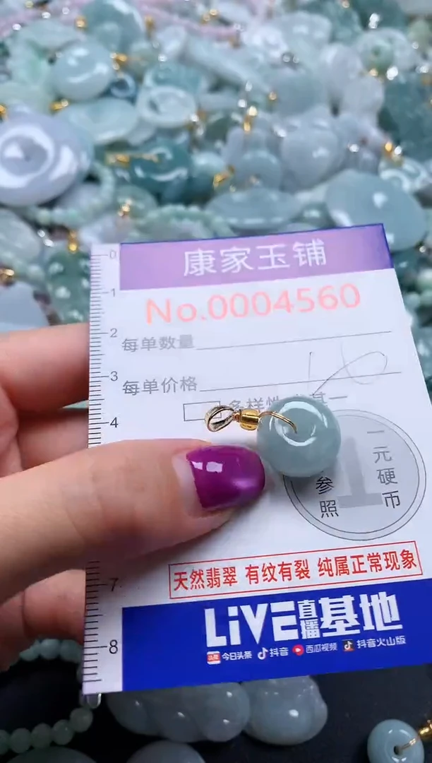 颈饰未镶嵌翡翠4560