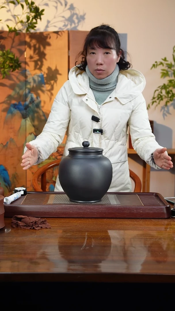 宜兴原矿紫砂茶叶罐