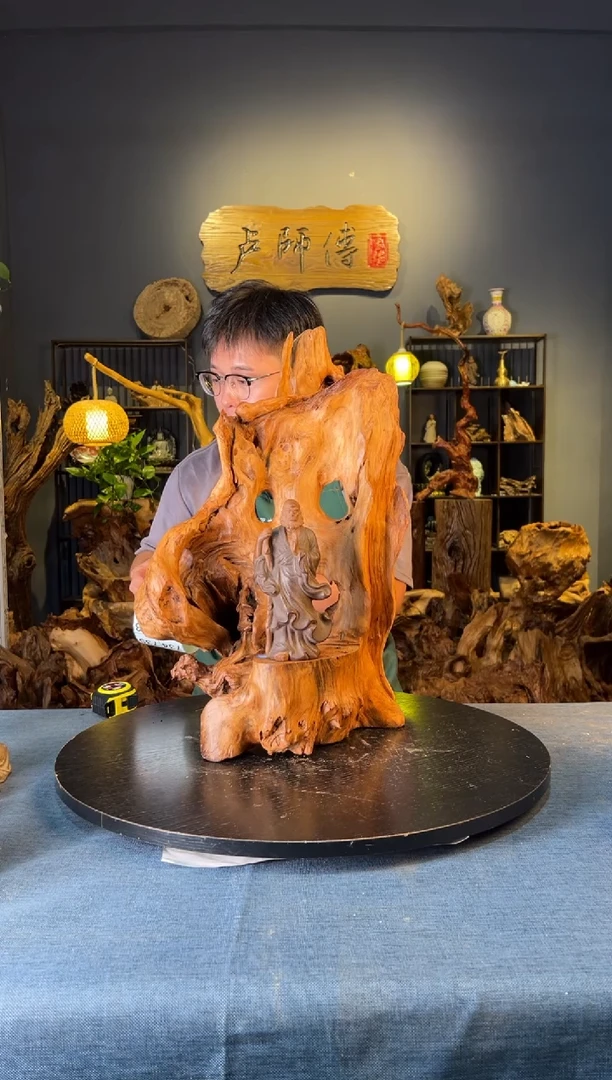 木卢师傅根艺作品（不包含人物摆件）