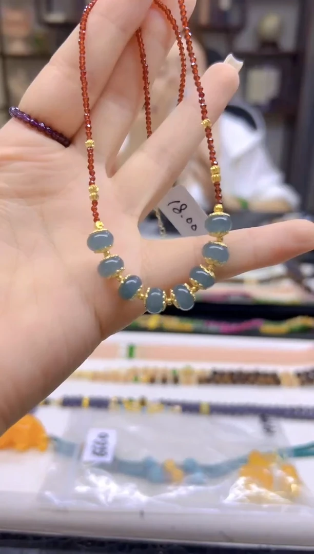 翡翠未镶嵌颈饰DIY款X550