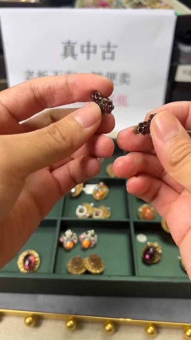 纯铜合金琉璃耳夹