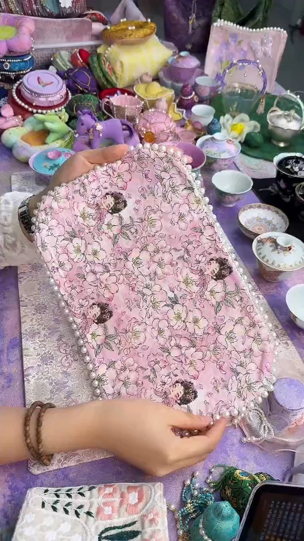 桃花仙子茶席现货