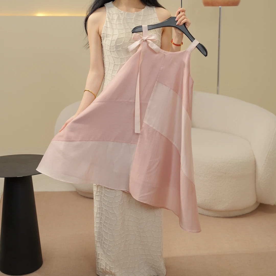 现货【SEVEN KIDS】T 天丝莱赛尔 2025女童夏季连衣裙  25A1218