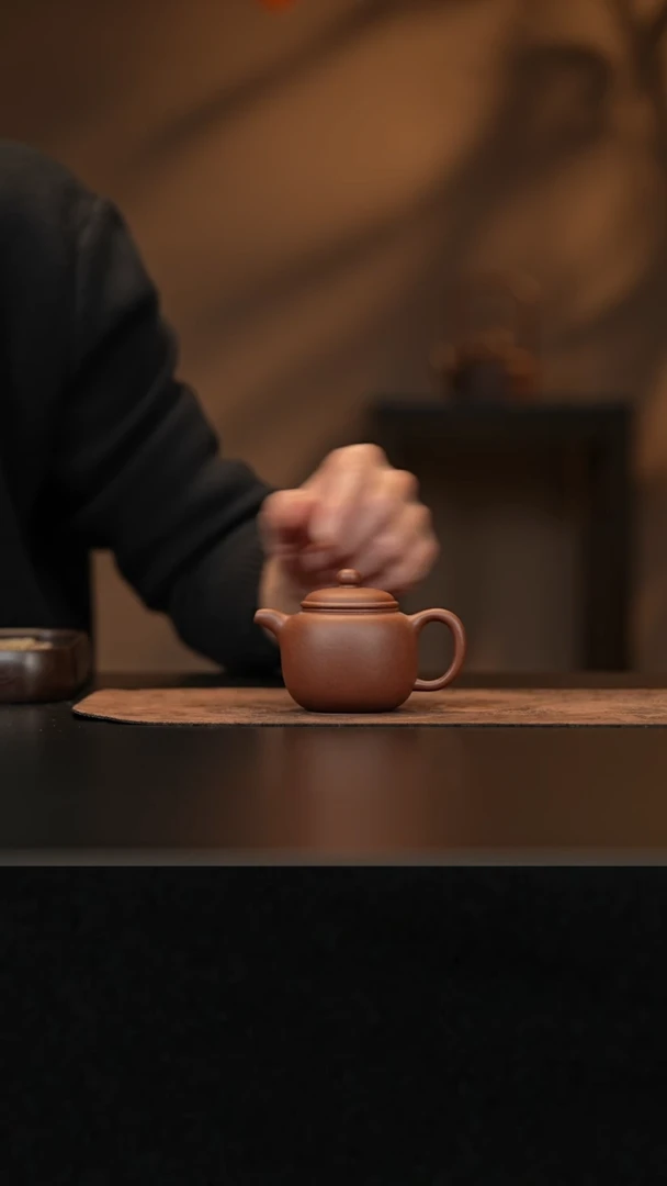 【闪购商品】紫砂茶壶允禾斋wlm 紫泥 匏樽