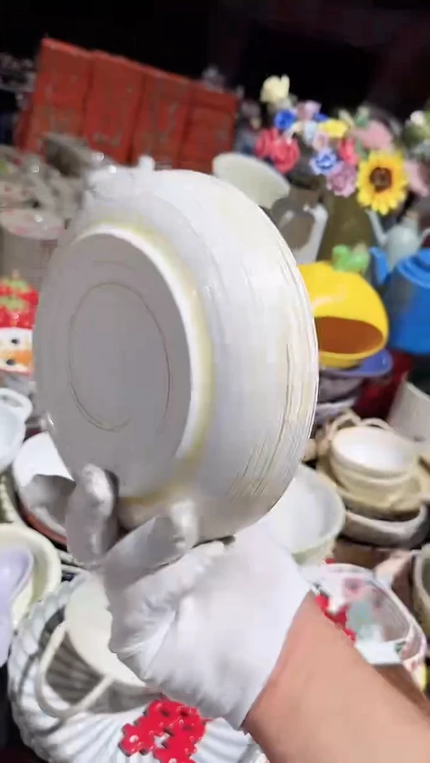 陶瓷7有差别旧时光钵钵深盘微瑕 凑满20元包邮