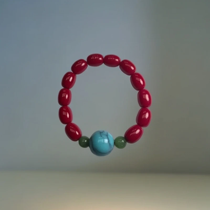 【照耀千秋 尽耀光芒】A469血龙珠手串