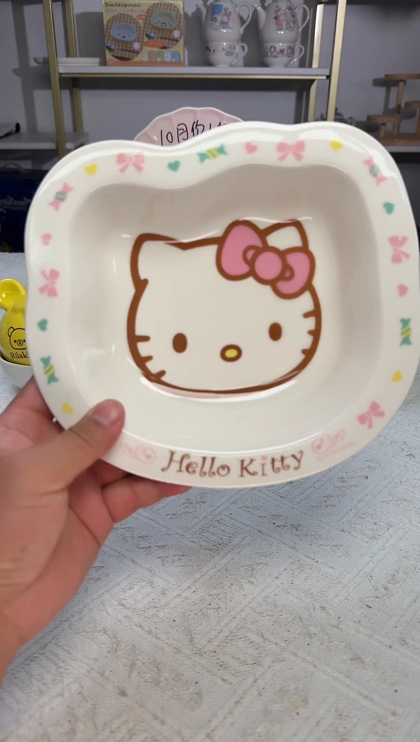 瓷片可爱卡通陶瓷餐具