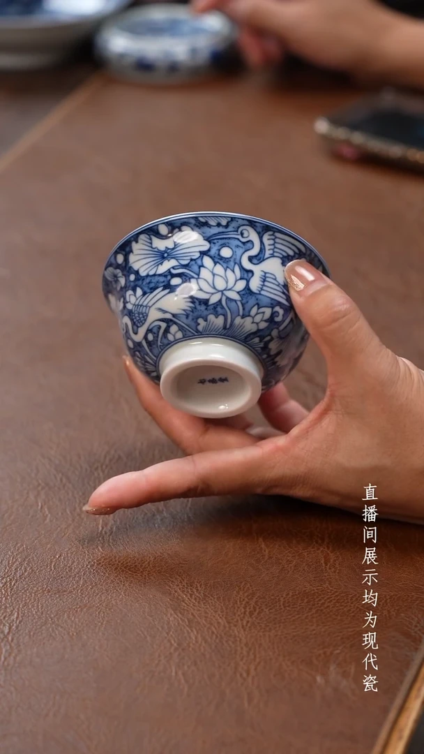 茶器茶器一鹭压手杯