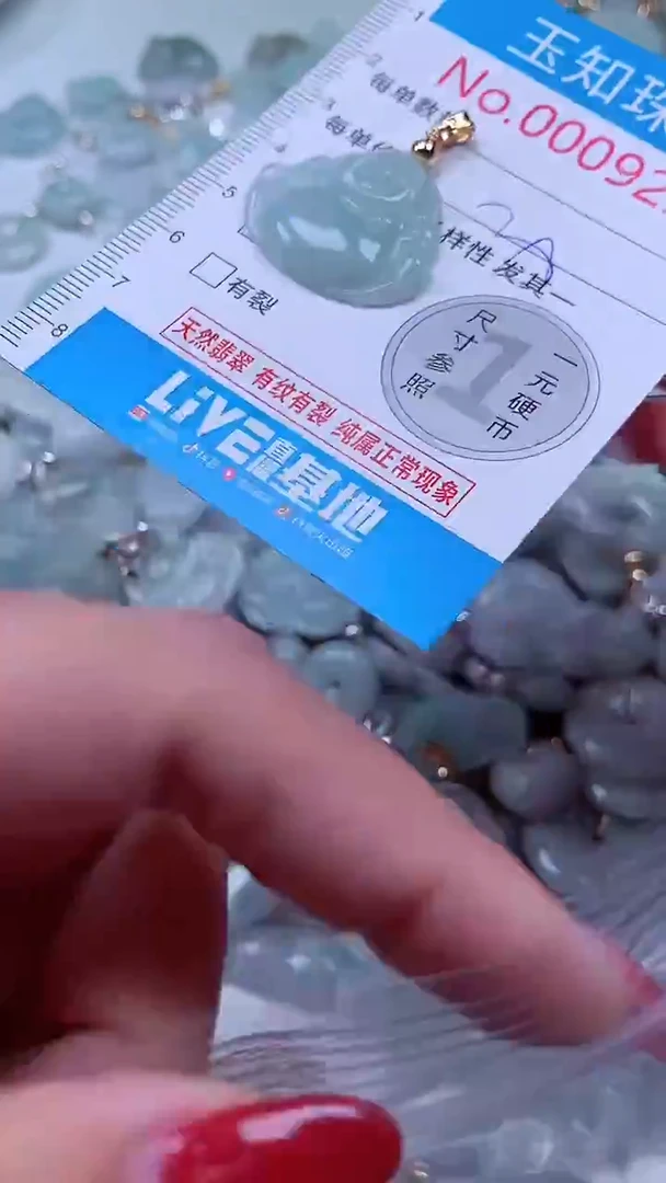 吊坠(不含链)未镶嵌翡翠9224