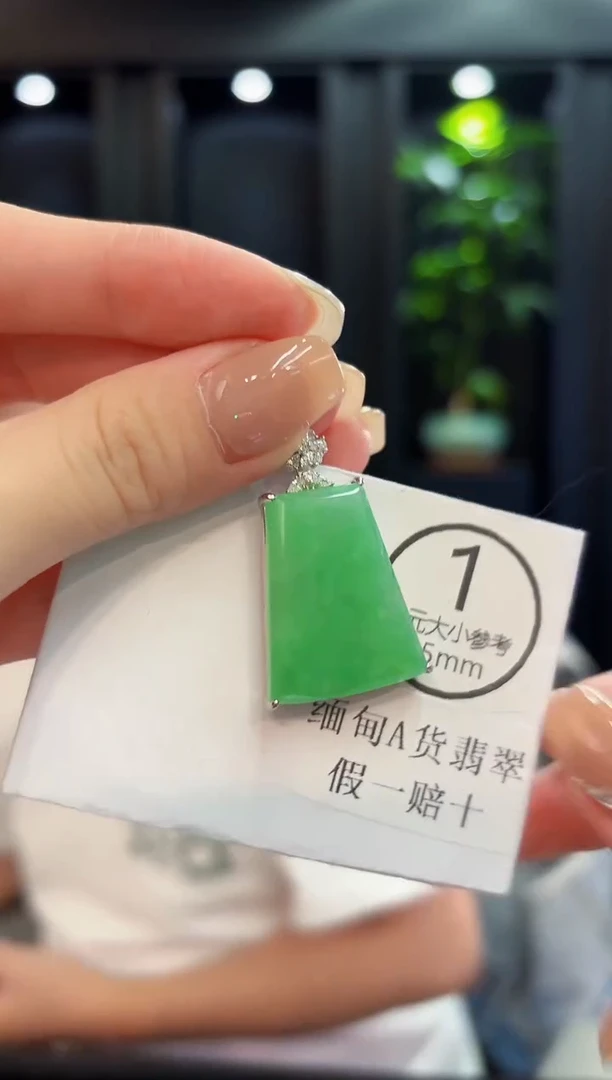 吊坠(不含链)未镶嵌翡翠  缅料A货/支持复检/一件