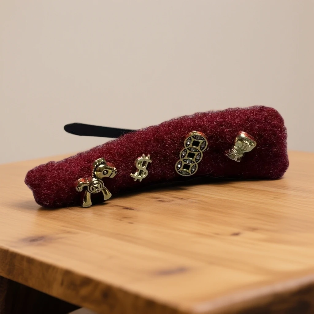 HP马上有钱毛绒掰掰夹4032