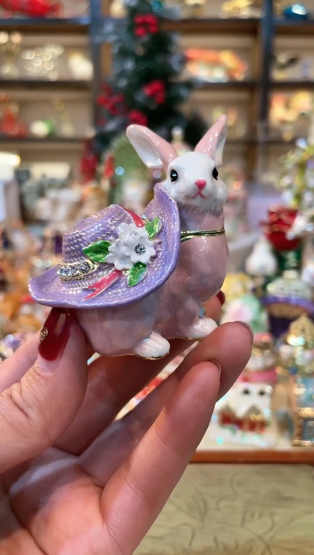 【闪购商品】珐琅彩首饰收纳盒