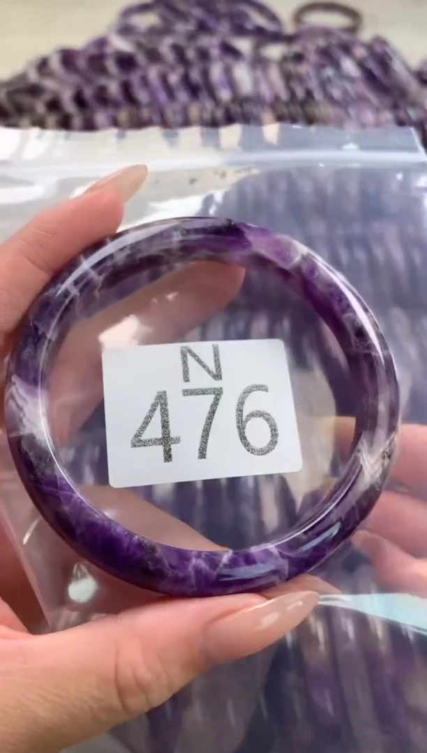 水晶珠宝半成品未镶嵌水晶手镯476-63