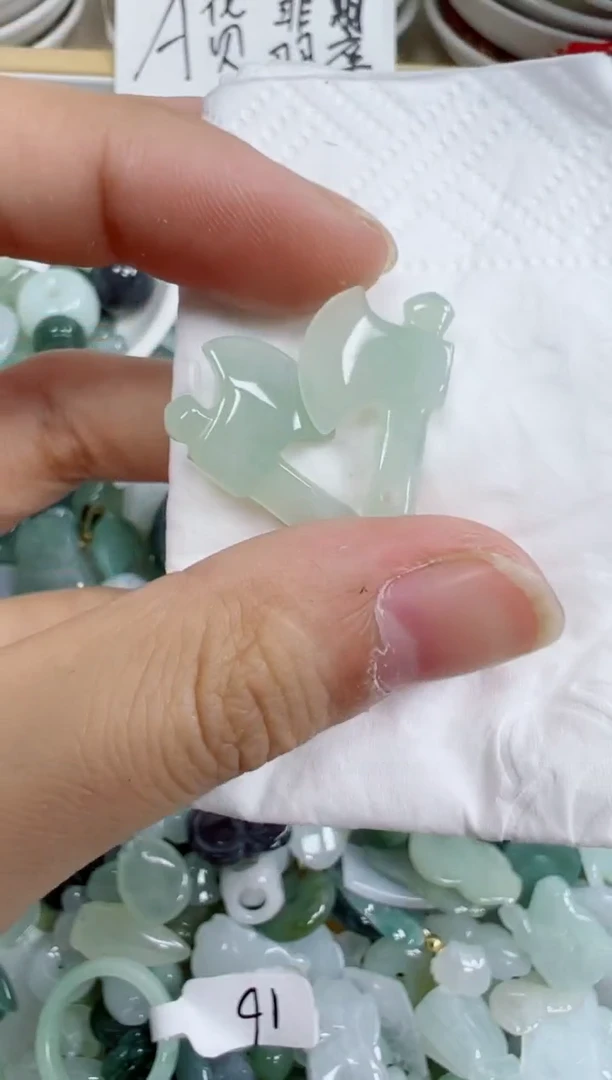 散珠翡翠515号链接，A货翡翠
