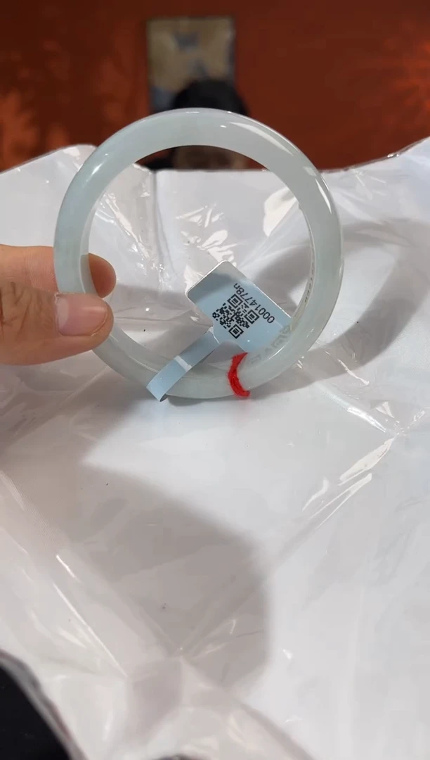 未镶嵌手镯翡翠4        圈口57