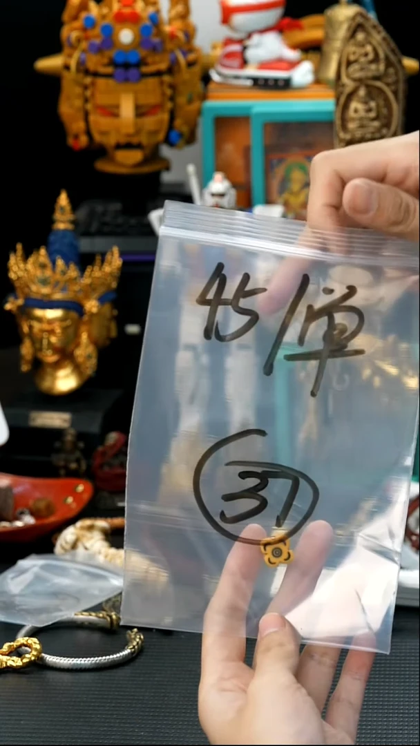 吊坠星月菩提37藏传原生态念珠配饰.