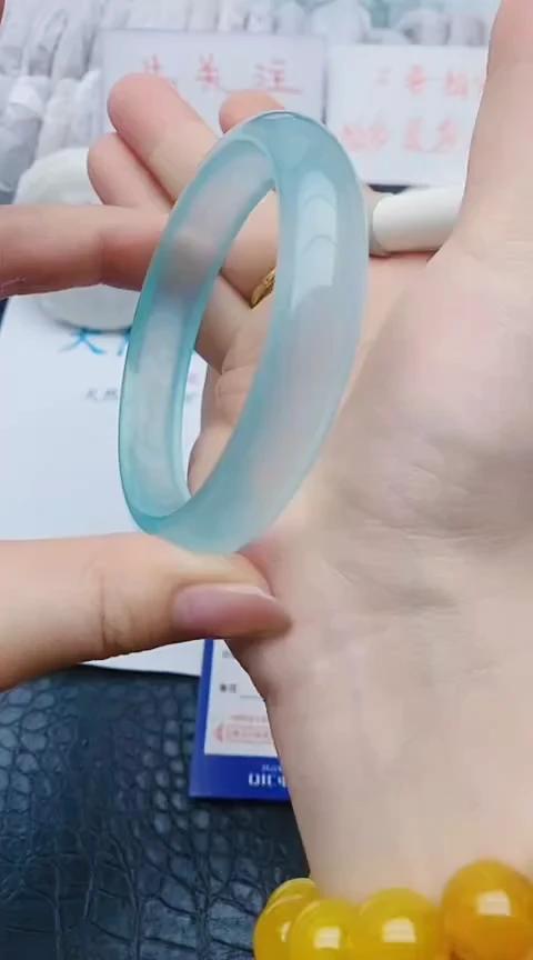 未镶嵌手镯石英质玉x118+63-64