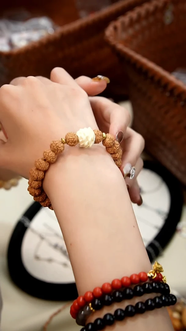 未镶嵌菩提手串孤品手串-默认微瑕