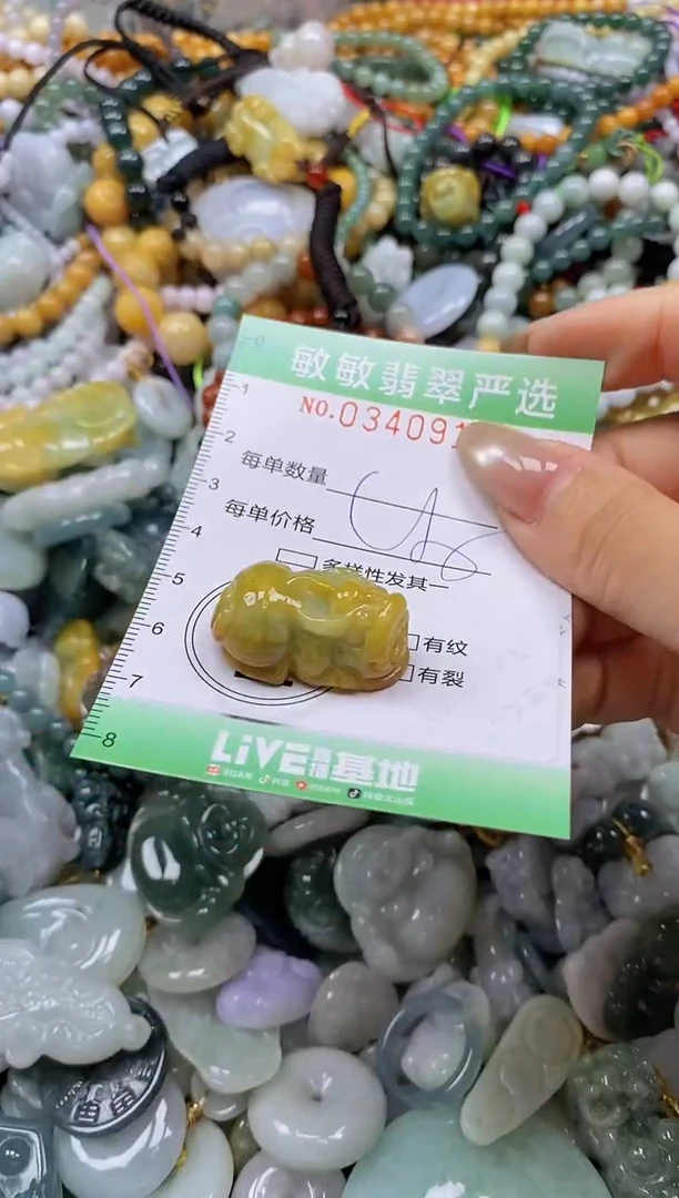颈饰未镶嵌翡翠闪购0340912