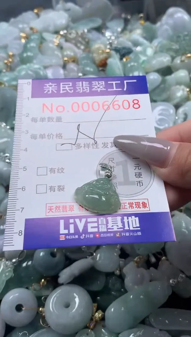 颈饰未镶嵌翡翠6608