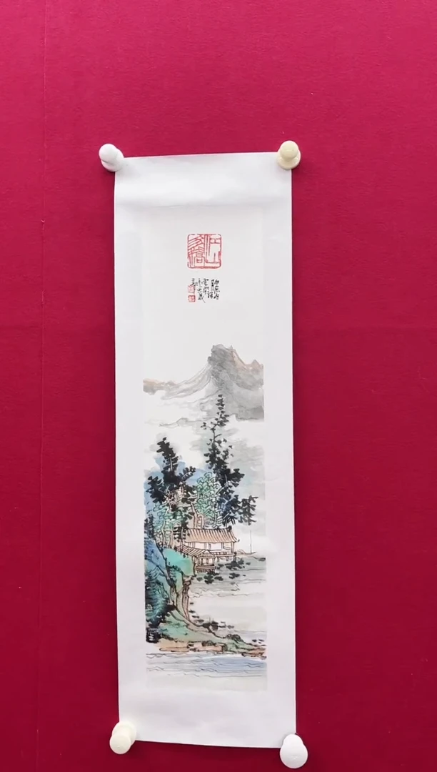 【闪购商品】国画X-刘老师忠义-绘画作品-888
