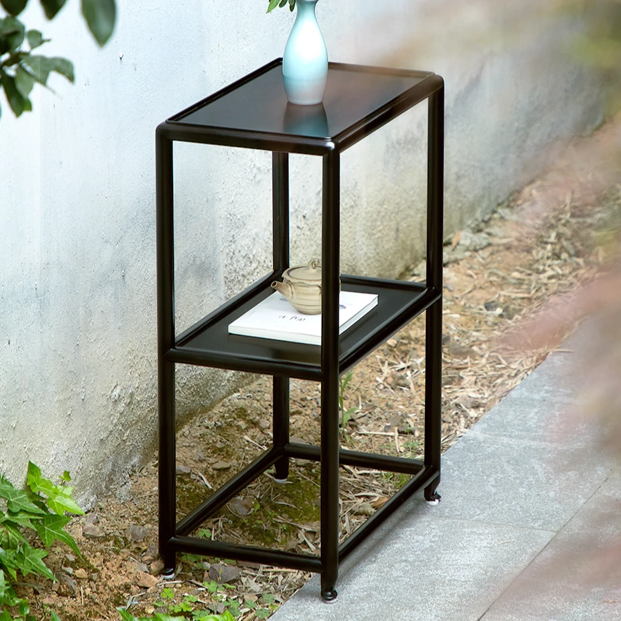 紫光檀花架盆景架茶水架